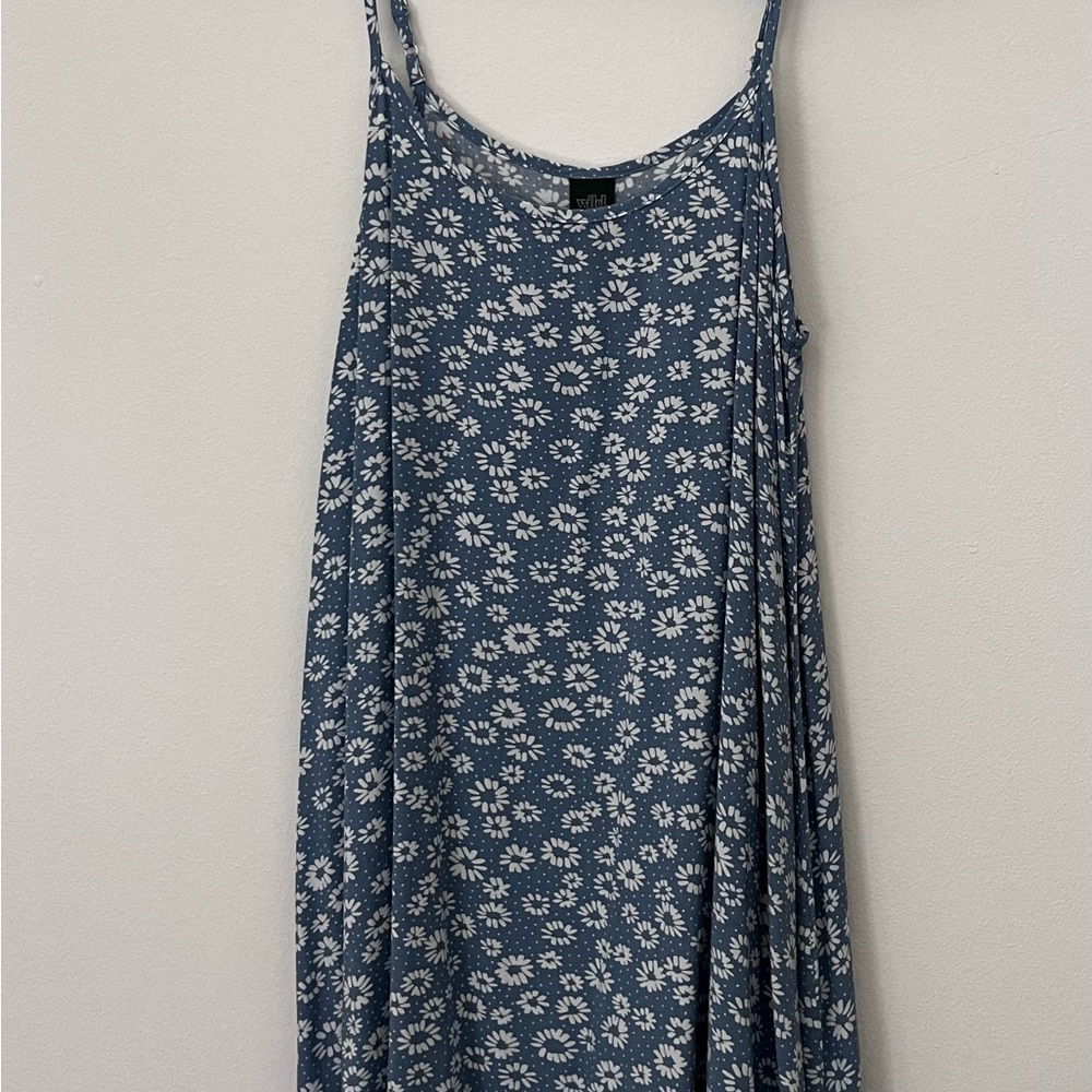Wild Fable Blue Floral Sundress